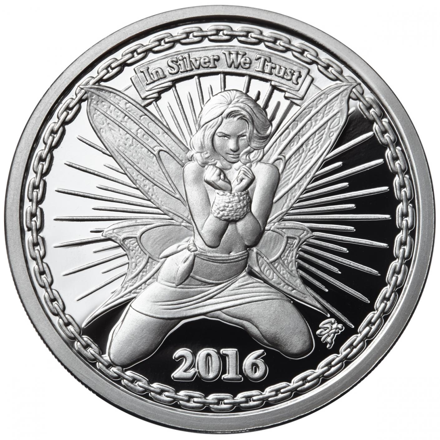 Alyx The Fairy 2016 (5oz) - Obverse - Proof - SD Bullion