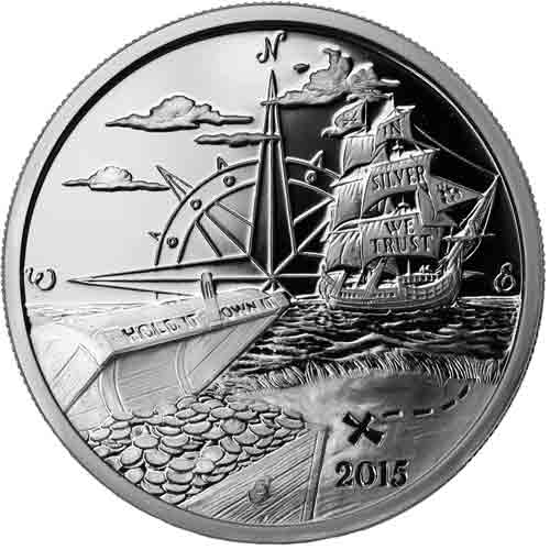 Finding Silverbug Island 2015 - Obverse - Proof - JM Bullion