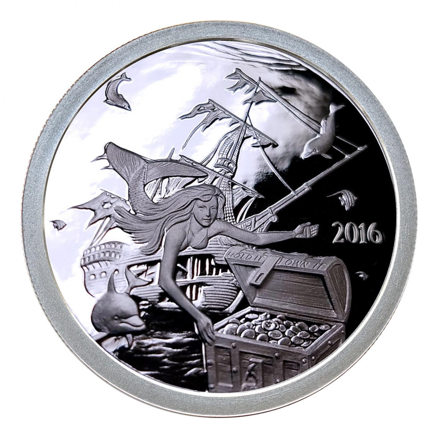 The Mermaid 2016 - Obverse - Proof - SD Bullion